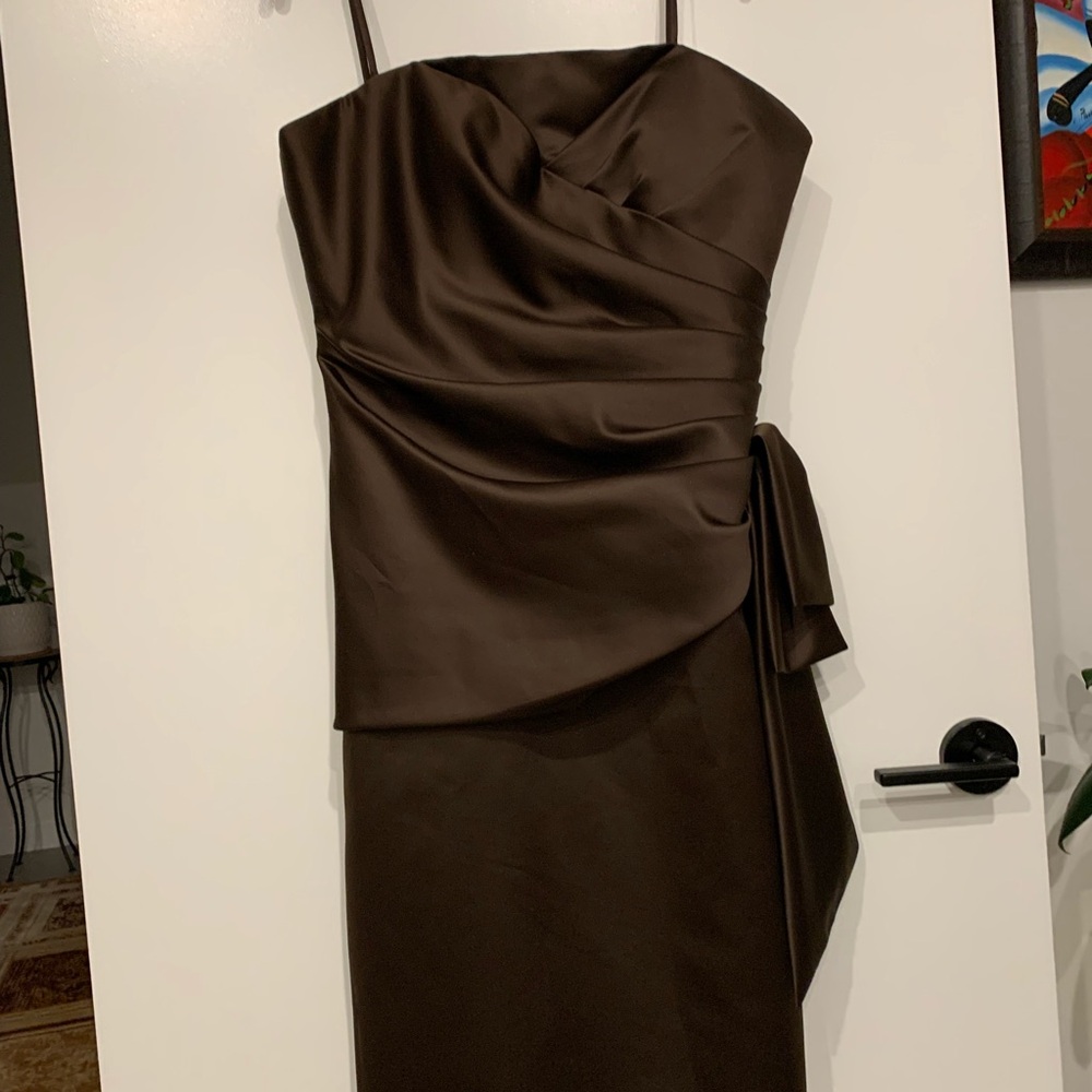 Mori Lee Chocolate Gown